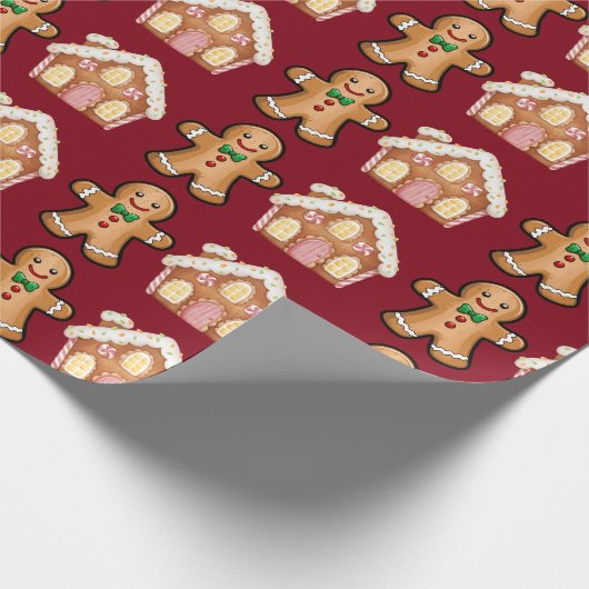 Lebkuchen-Fest Geschenkpapier (Ecke)