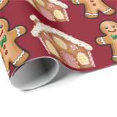 Lebkuchen-Fest Geschenkpapier (Rolleneckpunkt)