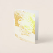 Lebkuchen Folienkarte (Vorderseite)