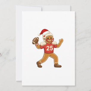 Lebkuchen-Fußball-Weihnachten 2026 Feiertags-Sport Save The Date