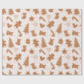 Lebkuchen Geschenkpapier (Flach)