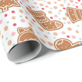 Lebkuchen Geschenkpapier (Rolleneckpunkt)