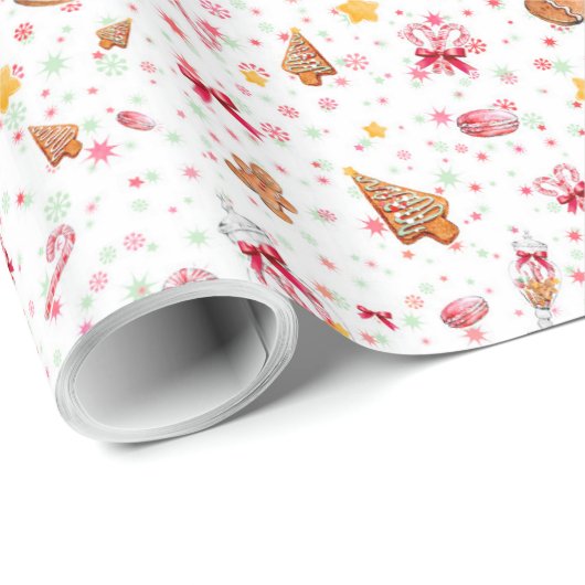 Lebkuchen Geschenkpapier (Rolleneckpunkt)