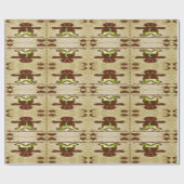 Lebkuchen Geschenkpapier (Flach)