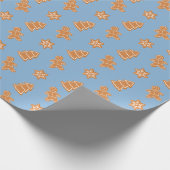 Lebkuchen Geschenkpapier (Ecke)