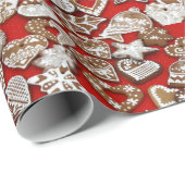 Lebkuchen Geschenkpapier (Rolleneckpunkt)