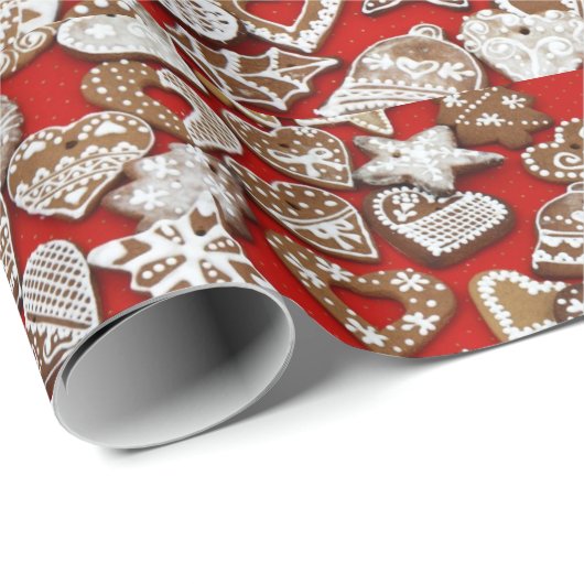 Lebkuchen Geschenkpapier (Rolleneckpunkt)