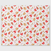 Lebkuchen Geschenkpapier (Flach)