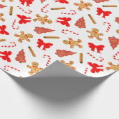 Lebkuchen Geschenkpapier (Ecke)
