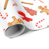 Lebkuchen Geschenkpapier (Rolleneckpunkt)