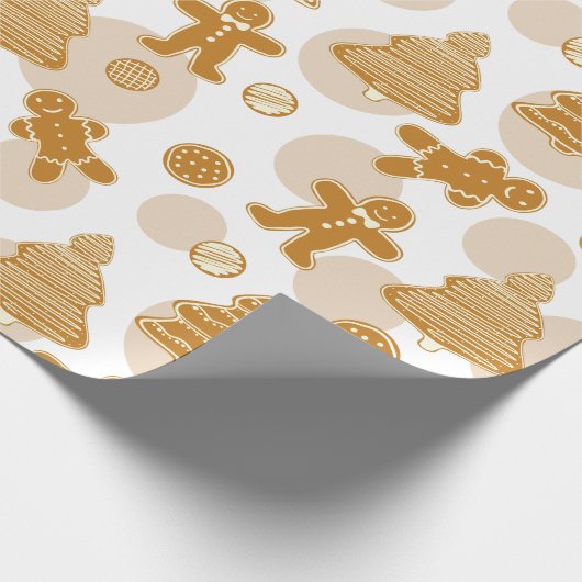 Lebkuchen Geschenkpapier (Ecke)