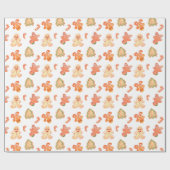 Lebkuchen Geschenkpapier (Flach)
