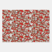 Lebkuchen Geschenkpapier Set (Vorderseite 3)
