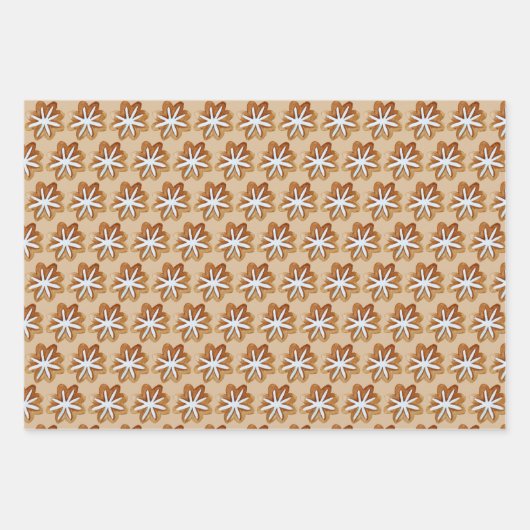 Lebkuchen Geschenkpapier Set (Vorderseite 2)