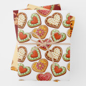 Lebkuchen Geschenkpapier Set (Beispiel)