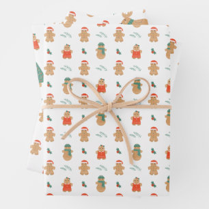 Lebkuchen Geschenkpapier Set