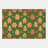 Lebkuchen Geschenkpapier Set (Vorderseite 3)