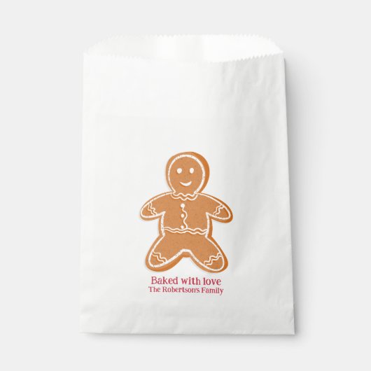 Lebkuchen Geschenktütchen (Vorderseite)