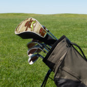 Lebkuchen Golf Headcover (In SItu)