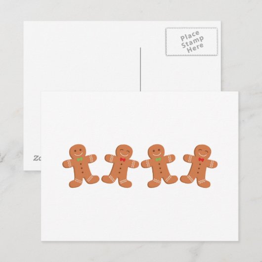 Lebkuchen-Grenze Postkarte (Vorne/Hinten)