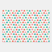 Lebkuchen Gumdrop Urlaubspapier Geschenkpapier Set (Vorderseite 3)