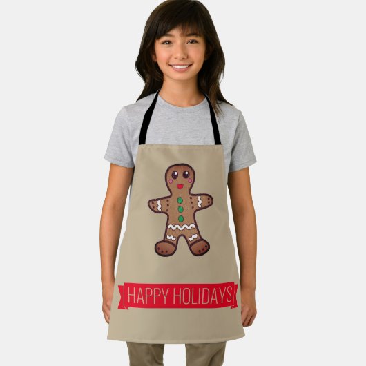 Lebkuchen - Happy Holidays Schürze (Insitu)