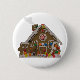 Lebkuchen-Haus Button