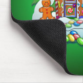 LEBKUCHEN-HAUS durch SHARON SHARPE Mousepad (Ecke)