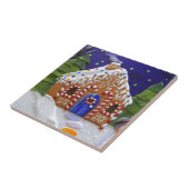 Lebkuchen-Haus Fliese (Seite)