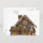 Lebkuchen-Haus Postkarte (Vorne/Hinten)