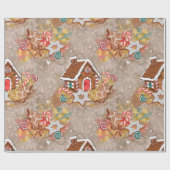 Lebkuchen-Haus-u. Geschenkpapier (Flach)