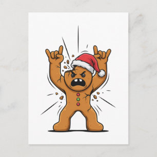 Lebkuchen Heavy Metal Gitarre Weihnachten 2026
