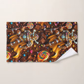 Lebkuchen-Held Krieger Badehandtücher, Schokoladen Badhandtuch Set (Handtuch)
