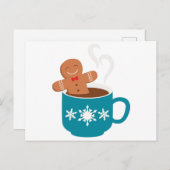 Lebkuchen im Cup Postkarte (Vorne/Hinten)