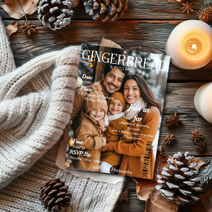 Lebkuchen & Jingle Bash Party  Magazincover Einladung