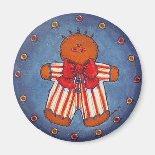 Lebkuchen-Jungen-Magnet Magnet