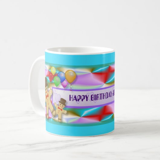 Lebkuchen Kaffeetasse (Vorderseite Links)
