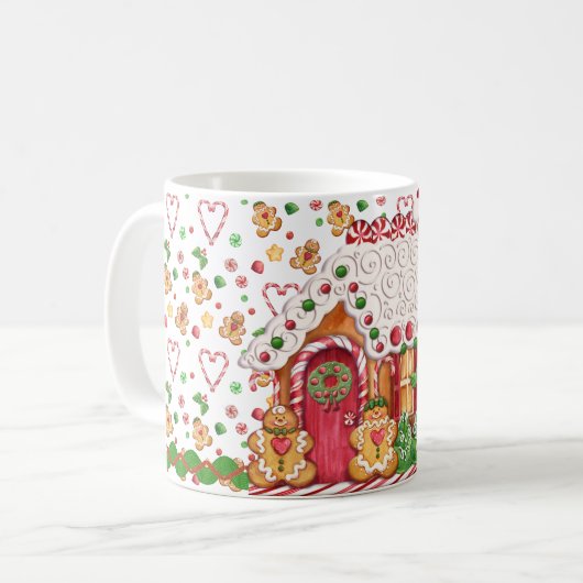Lebkuchen Kaffeetasse (Vorderseite Links)