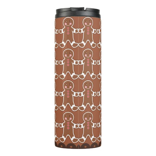 Lebkuchen Kaffeetopf Thermosbecher (Rückseite)