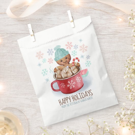 Lebkuchen & Kakaogebäck Geschenktütchen (Ausgeschnitten)