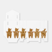 Lebkuchen Katzen - Handgemalt Geschenkschachtel (Ungefaltet)