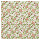 Lebkuchen Kekse Bonbons Weihnachten Stoff (Muster)