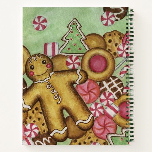 Lebkuchen Kekse Dessertrezepte Buch (Rückseite)