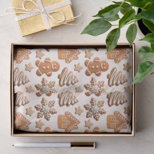 Lebkuchen Kekse Seidenpapier (Geschenk)