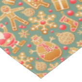 Lebkuchen/Kekse/Weihnachten Tischdecke (Schrägansicht)