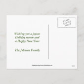 Lebkuchen Kekse Weihnachtsgebäck Foto Postkarte (Rückseite)