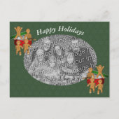 Lebkuchen Kekse Weihnachtsgebäck Foto Postkarte (Vorderseite)