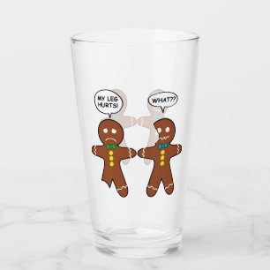 Lebkuchen Kekse Weihnachtsweihnachtsgebäck Spaß Glas