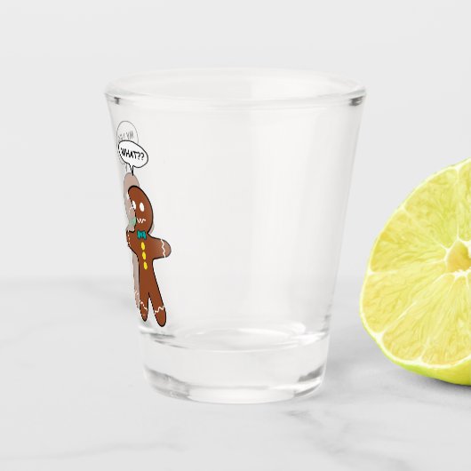 Lebkuchen Kekse Weihnachtsweihnachtsgebäck Spaß Schnapsglas (Rechts)