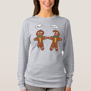 Lebkuchen Kekse Weihnachtswein Spaß Niedlich T-Shirt